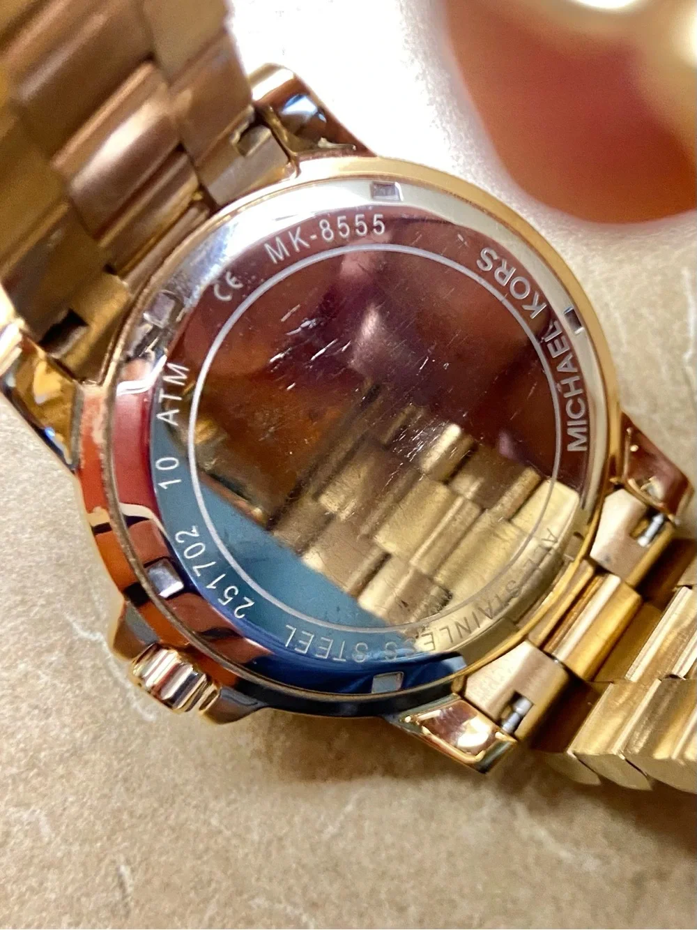 Michael Kors Gold Tone Stainless Steel Men’s Watch
